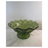 Moon star Olive green bowl compote
