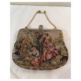 Cloth decorated purse