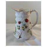 Old Foley strawberry creamer