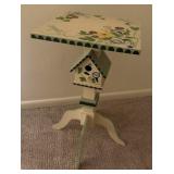 Hand painted plant stand
