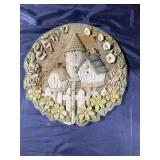 Birdhouse patio stone