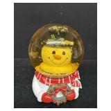 Snowman, musical snow globe
