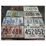 (8) License Plates-1934,78,80,84,86,87,90,94