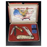 Whitetail cutlery, knife collection set