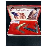 Whitetail cutlery pocket knife collection series
