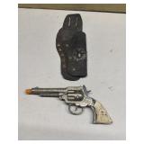Trigger cowboy gun with lone Ranger holster