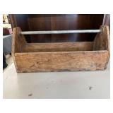 Wooden tool caddy