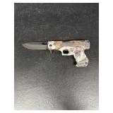 Camo gun knife