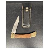 Large knife with sheath