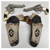 Hubley texan Junior, cowboy guns with holster