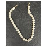 Pearl bracelet with 14k gold clasp-SPECIAL PAYMENT