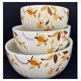 Hall "Jewel Tea" Mixing Bowls
