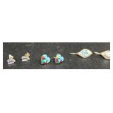 Sterling silver earrings