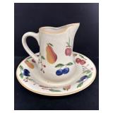 Pitcher and bowl