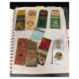 Match book cover collection