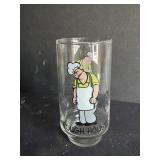 Coca Cola rough house character glass