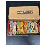 Diamond metallic xylophone