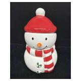 Snowman candy jar