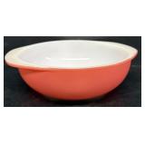 Pink pyrex bowl