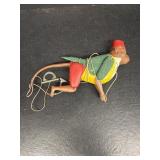1950s pull string climbing monkey