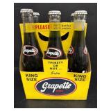 GRAPETTE soda bottles