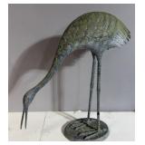 Cast aluminum stork 23'