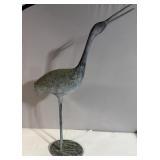 Cast aluminum stork 31.5'
