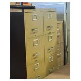 Several Filing Cabinets