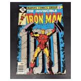1977 the invincible Iron Man comic book 100 issue