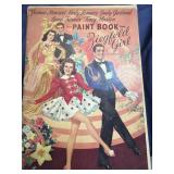 1940s Jeanette McDonald and Ziegfield girl paint