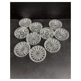 Glass coasters