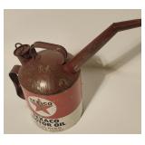 Texaco Motor Oil Can Reproduction
