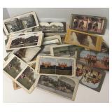 Stereo view cards