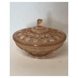 PINK DEPRESSION Lidded Bowl