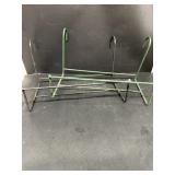 Metal window seal plant box holders
