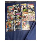 Marvel and DC comic book lot the mighty avenger