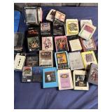 Eight track tapes, the Eagles, George Harrison,