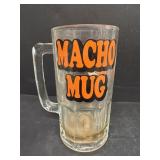 Macho mug, character glass