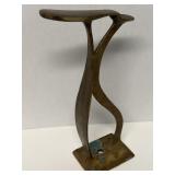 Solid Brass Shoe Shine Stand
