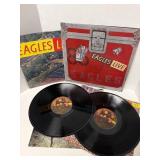 EAGLES LIVE dbl album w/ poster