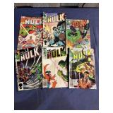 Marvel comic books the Incredible Hulk lot