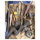 Tools and Cast Iron log legs