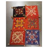 Early southwestern baby blanket
