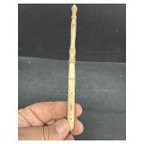 Ivory sewing needle