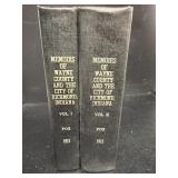1912 Memoirs of Wayne County in the city of