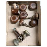 Antique door knobs