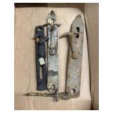 Antique metal latches