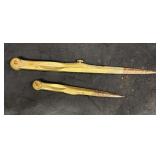 Antique vintage drafting tools