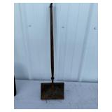 Cast-iron fireplace waffle iron