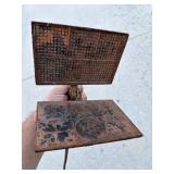 Cast iron waffle iron mold maker